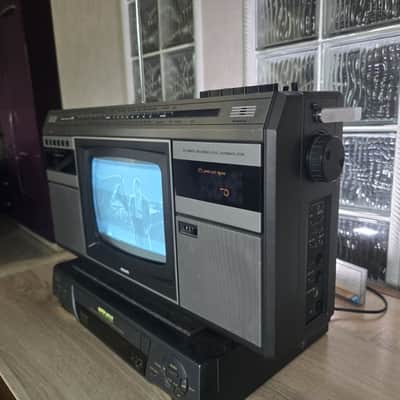 PHILIPS COMBI TC 10 ✅Serviced Rare Vintage SET TV RADIO CASSETTE RECORDER BOOMBOX +VIDEO image 23