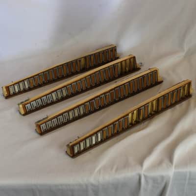Accordion Part - Lot of 4 Treble Reed Blocks for Full Sized Piano Accordion LMMM Incomplete image 1