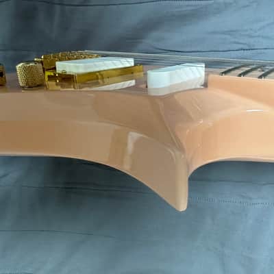 Schecter Schecter Diamond Series Prince Cloud Guitar Peach 2017 - Peach Extremely Rare image 3