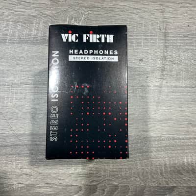 Vic Firth SIH3 Stereo Isolation Headphones - Black/Grey image 2