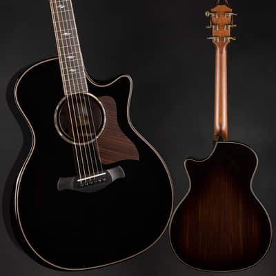 Taylor Next Generation Builder's Edition 814ce Blacktop - Adirondack Spruce & Indian Rosewood #1207166004 image 1