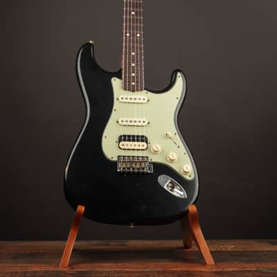 Fender Masterbuilt David Brown '60s HSS Stratocaster 2025 - Black Journeyman image 14