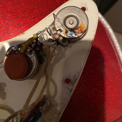 Fender Stratocaster 1967 Original Loaded Pick Guard. 1967 White image 14