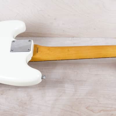 Fender MG-65 Mustang Reissue CIJ 2007 Vintage White US Vintage Grey Bobbin Pickups w/ Bag image 9