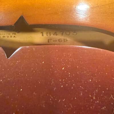 Martin F-65 1965 - Sunburst 1962 image 2