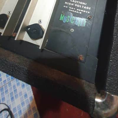 Immagine Peavey PA-6 (PA-VI) mid 60s - Black (tolex) and black radio vintage knobs and look - 7