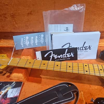 Fender American Vintage Shop 57 reissue 2000 - Black nitro image 6