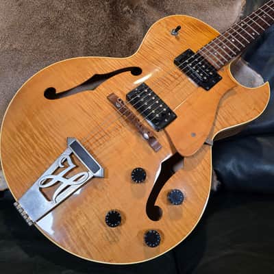 1997 The Heritage H-575 Figured Maple Hollow Body Electric Guitar with OHSC image 1