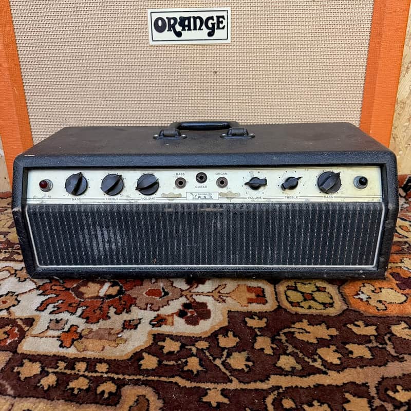 Vintage 1960s Vase Bassman 120 6L6 Australian Original Valve Amplifier Head RARE image 1