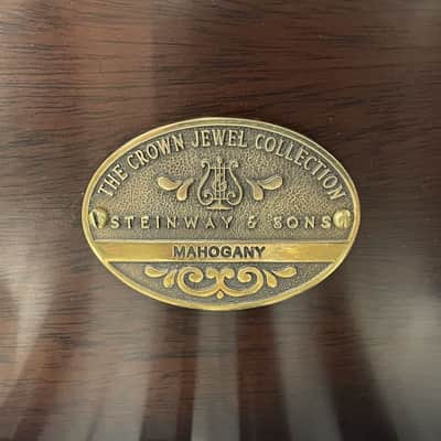 Steinway Model M 5'7" Chippendale Grand Piano 1997 (Restored) - Satin Mahogany image 9