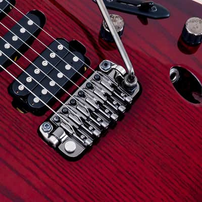 2010 Ibanez Prestige SV5470A HSH Crimson Wine w/ Case image 8