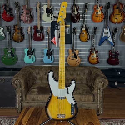 Fender American Vintage II '54 Precision Bass 2-Color Sunburst + NEW image 2