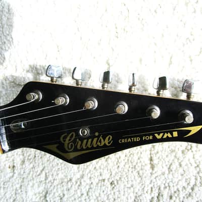 Cruise Stratocaster Guitar, 1980's, Made In Korea, White, Clean image 2