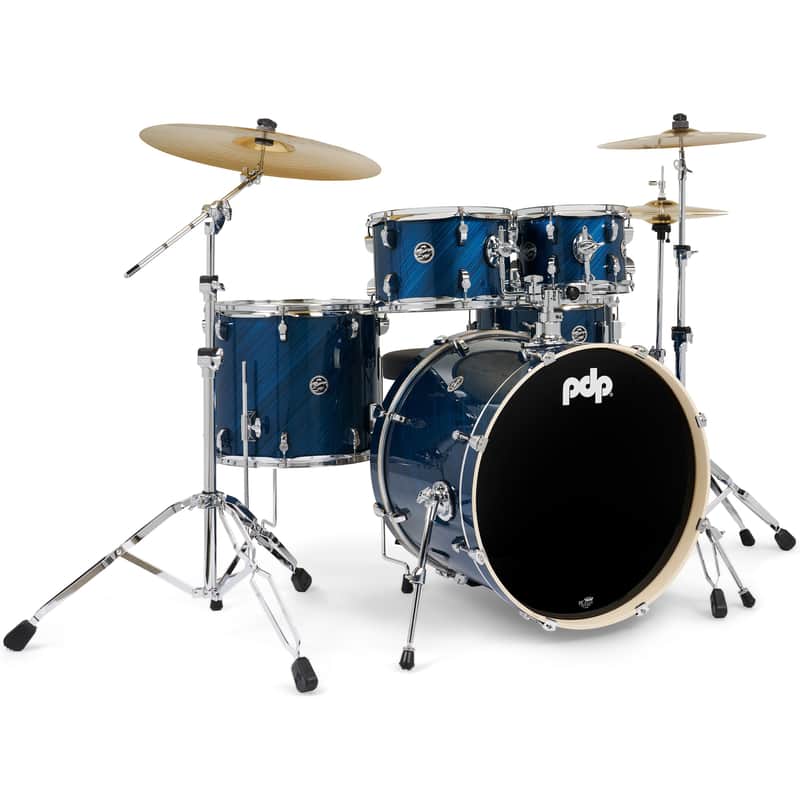 PDP PDMA2215K Mainstage 10/12/16/22/14x6.5" 5pc Drum Kit with Paiste 101 Cymbals & Hardware image 1