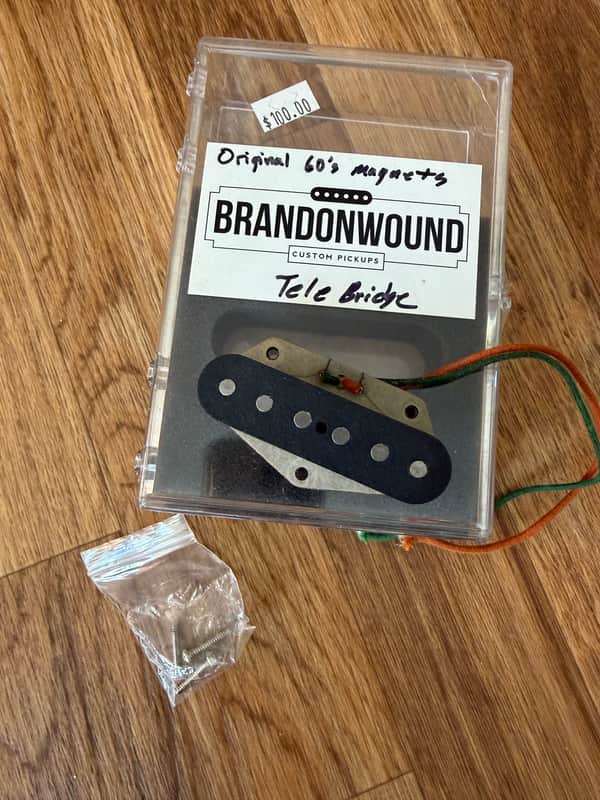 Brandonwound Telecaster Bridge - 60s Magnets 2010s image 1