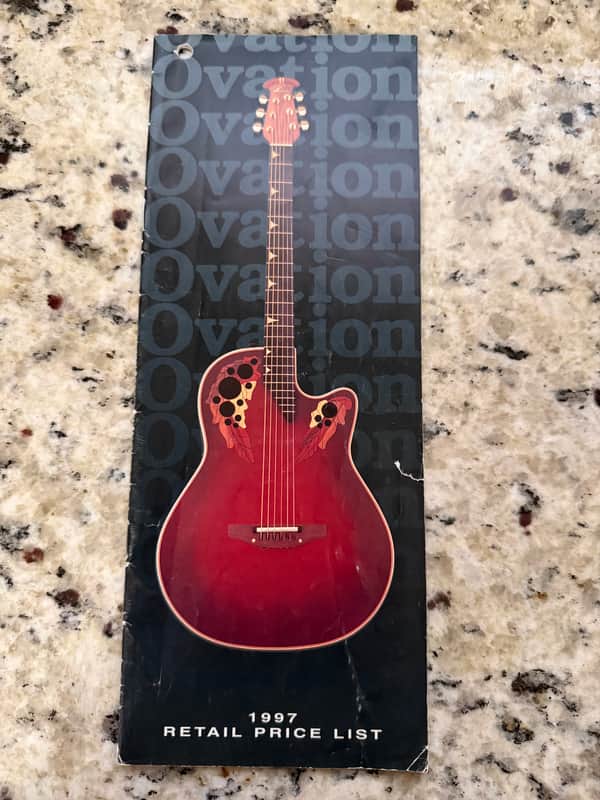 Ovation Price list catalog