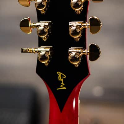 Epiphone Masterbilt Gem Archer Sheraton Electric Guitar - Cherry Red with Hardshell Case image 6