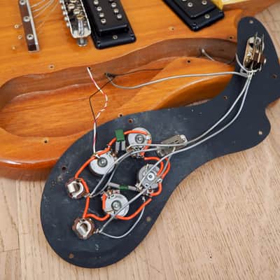 1973 Mosrite Stereo 350 Vintage Electric Guitar Mahogany w/ Humbuckers & Case image 18