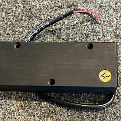 Lane Poor M4.0 Soap Bar Bass Pickup Set 1990’s - Black Original Lane Poor 4 String Bass Pickups image 8