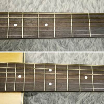 Vintage 1970's made Yamaha Acoustic Guitar FG-152 Orange Label Made in Japan image 5