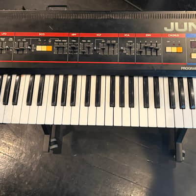 Roland JUNO-60 61-Key Polyphonic Synthesizer 1982 - 1984 - Black image 3