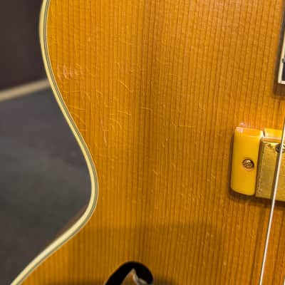 Epiphone Zephyr DeLuxe Regent Electric Archtop w/Case - Natural Blonde (1951) image 10
