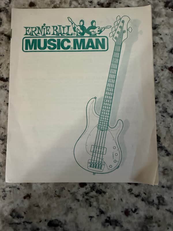 Ernie Ball Music Man Specs Guide Brochure