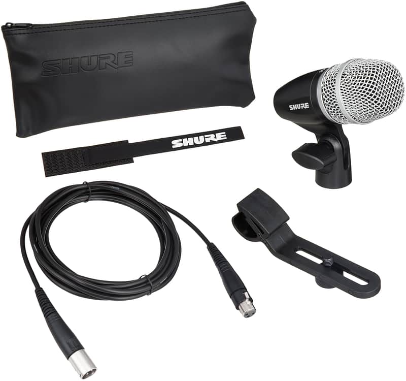 Shure PGA56-XLR | Cardioid Dynamic Snare TomMicrophone XLR-XLR Cable image 1