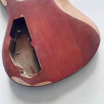 Green Burst Guitar Tiger Maple Top Mahogany Body image 8