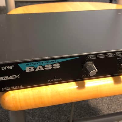 Peavey Spectrum Bass 1980s - Digital Vintage Multitimbral Phase Modulation Sound Module