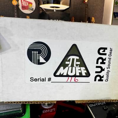 Ryra The Tri-Pi Muff Fuzz/Distortion Effect Pedal ( Made in USA) New Old Stock image 9