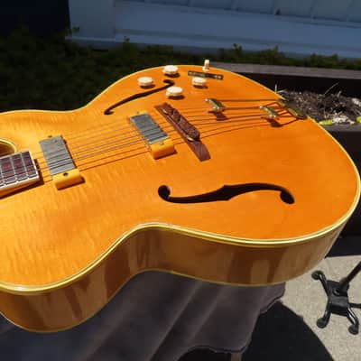 EPIPHONE ZEPHYR REGENT DELUXE 1954 NATURAL ARCHTOP ORIGINAL CLEAN! VIDEO image 2