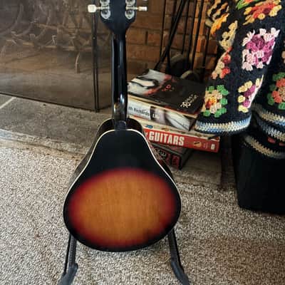 1970s Unbranded  A-Style Mandolin - Sunburst image 4
