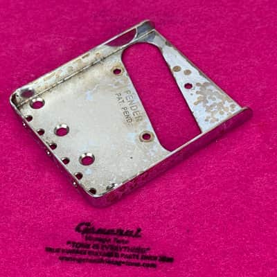 Fender ®️ Telecaster Bridge Plate 1955 - 1962 MOA Master of aging image 7