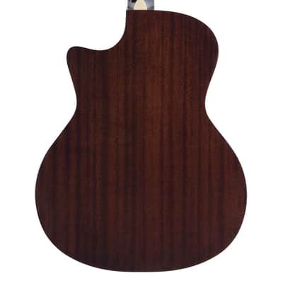 D'Angelico Premier Gramercy Cutaway A/E Guitar - Natural - Open Box image 7