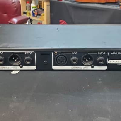 ART Dual Levelar Two channel tube compressor/ leveling amplifier 90's - Black image 2