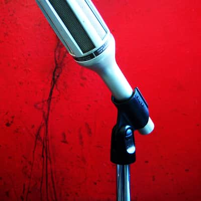 Vintage 1980's Shure SM59 dynamic cardioid microphone Low Z USA w mic clip & pouch SM58 SM54 SM53 image 7
