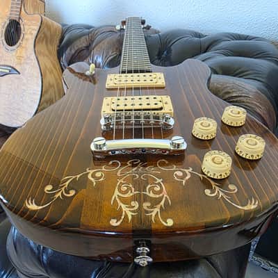 Eko M-20 Custom DC Roberto Brandoni M20 Guitar - Vintage 70s DiMarzio Creme Super Distortion Humbucker Pickups image 8