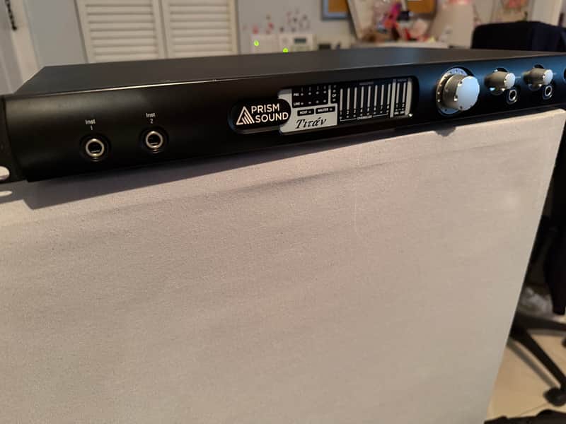 Prism Sound Titan 8-Channel USB AD Interface / Converter WITH Pro Tools HD Card Included $1000 Value image 1