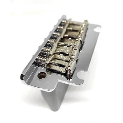 Fender® American standard Stratocaster Chrome Tremolo bridge assembly (two-point image 5