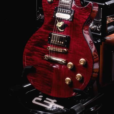 Gibson Custom Limited Mayday Monster Les Paul - Monster Autographed  2017 Monster Red image 5
