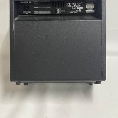 Fender Rumble 30 30-Watt 1x10" Bass Combo 2010s - Black image 2