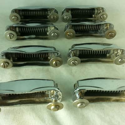 *Slingerland 8x Sound King Snare Drum Lugs Chrome Nickel-Screws Radio King 50s* - Excellent image 4