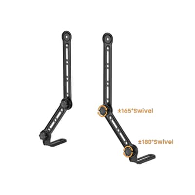 Sony HTS60 BRAVIA Theatre System 6 5.1-Channel Home Theater System, Black with Turnstile Universal soundbar mount pair image 6