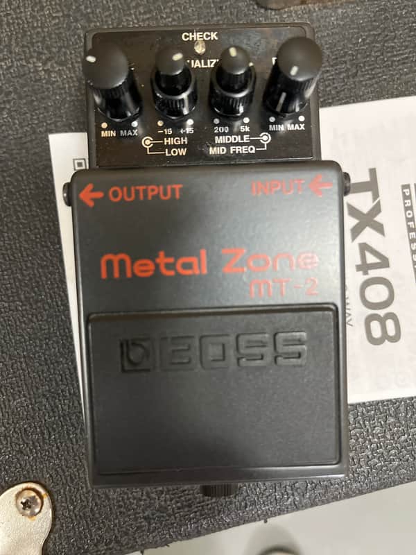 Boss MT-2 Metal Zone (Silver Label) 1991 - Present - Black image 1