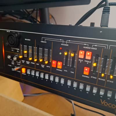 Roland VP-03 Boutique Series Vocoder Plus Synthesizer Module 2016 - Present - Black image 3