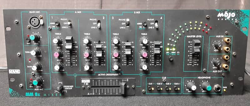 Rane Mojo MM 8z Professional 19" Rack Mountable DJ Mixer image 1