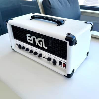 Engl Fireball 25 Type E633 2-Channel 25-Watt Guitar Amp Head 2019 - Present - White image 2
