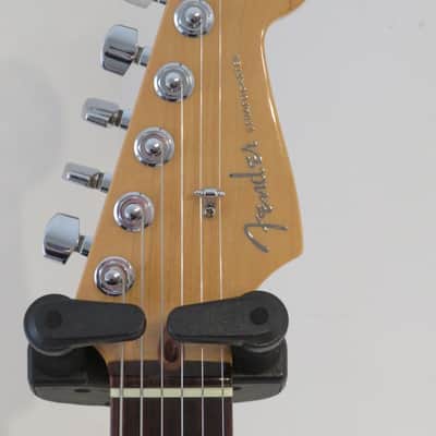 2003 Fender American Deluxe Stratocaster in Aged Cherry Sunburst with Original Hard Case image 3