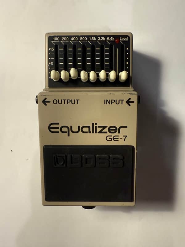 Boss GE-7 Equalizer (Black or Silver Label) 1997 - Present - Grey image 1